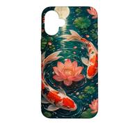 Moonlit Koi Pond Case for iPhone 16 Plus