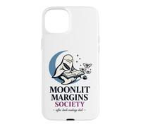 Moonlit Margins Society Case for iPhone 15 Plus
