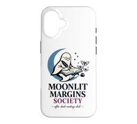 Moonlit Margins Society Case for iPhone 16