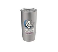 Moonlit Margins Society Stainless Steel Insulated Tumbler