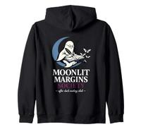 Moonlit Margins Society Zip Hoodie