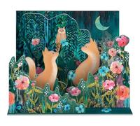 Moonlit Meadow Pop & Slot 3D Decoration | Build Your Own Winter Scene | Flora & Fauna Woodland Diorama