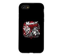 Moonlit Mischief Kitsune Tanuki Japanese Yokai Case for iPhone SE (2020) / 7/8