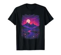 Moonlit Mountain - Nature Park, Hiking, Outdoor T-Shirt