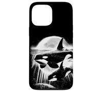 Moonlit Orcas - Pacific Northwest Ocean Whale-Watching Case for iPhone 13 Pro Max
