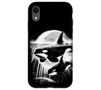 Moonlit Orcas - Pacific Northwest Ocean Whale-Watching Case for iPhone XR