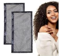 Moonlit Ringlets Length-N-Lock Curly Hair Net Stretcher Mesh Wrap to Prevent Shrinkage - Durable Hair Drying Tool (2Pcs, 12in)