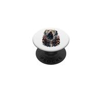Moonlit Ronin Wanderer Japanese Samurai Cherry Blossom Japan PopSockets Adhesive PopGrip