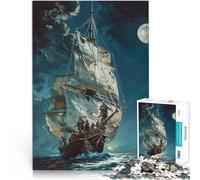 Moonlit VoyageJigsaws 1000 Pieces for Adults Help the brain exercise addictive toys to cultivate patience Secret Santa Gifts 38x26cm