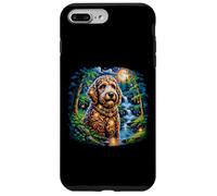 Moonlit Waterfall Doodle Night Art Case for iPhone 7 Plus/8 Plus