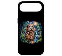 Moonlit Waterfall Doodle Night Art Case for iPhone Air