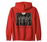 Moonlit Witches Dance in the Forest Zip Hoodie