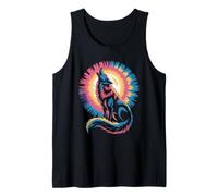 Moonlit Wolf Wild Nature Explorer Scene Tank Top
