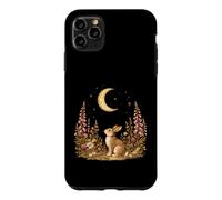 Moonlit Woodland Rabbit Wildflower Vintage Cottagecore Case for iPhone 11 Pro Max