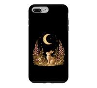 Moonlit Woodland Rabbit Wildflower Vintage Cottagecore Case for iPhone 7 Plus/8 Plus