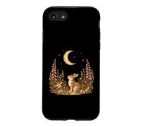 Moonlit Woodland Rabbit Wildflower Vintage Cottagecore Case for iPhone SE (2020) / 7/8
