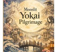 Moonlit Yokai Pilgrimage: A Mystical Japanese Spirit Coloring Book Inspired by Washi, Folklore, and Sacred Night Rituals (Sacred Yokai Mandala Collection)