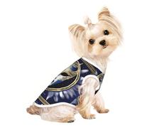 MoonlitMasquerade Pet Breathable Sleeveless T-shirt L for Small Dogs and Cats, Soft, Comfortable, Stylish