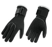Moonlove Adults Scuba Dive Gloves 3mm Neoprene Snorkel Mittens Wrist Adjustable Thermal Anti-slip Surfing Swimming Wetsuit Diving Gloves for Men Women