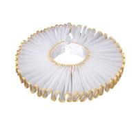 Moonlove Elizabethan Neck Ruff Decoration Vintage Victorian Renaissance Medieval Ruffle Ensemble Neck Collar Cosplay Circus Clown Fancy Dress Halloween Costume Accessory