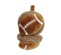 Moonlove Kids Faux Fur Earmuffs with Sports Ball Adjustable Foldable Winter Warm Thermal Plush Ear Muffs Coldproof Windproof Lovely Vibrant Ear Warmer Cover Protection for Boys Girls