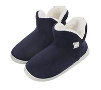 Moonlove Men’s Boots Winter Super Warm Plush Velvet House Indoor Slippers Boot Non-Slip Outdoor Thick Sole High Top Shoes Thermal Mules Footwear Christmas Birthday Gift for Him