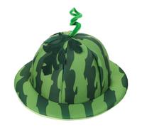 Moonlove Novelty Fruit Fancy Dress Hat Watermelon Orange Eggplant Plush Cap