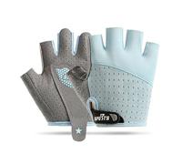 Moonlove Toddlers Half Finger Cycling Gloves Summer Thin Breathable Sports Bike Riding Mittens Shockproof Fingerless Skateboarding Climbing Handgear Hand Protector for Boys Girls 1-3 Years Old