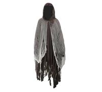 Moonlove Unisex Halloween Cloak with Hood Capes Zombie Grim Reaper Ghost Costume Cosplay Ghost Dementors Tattered Hooded Capes for Adults Halloween Day Of The Dead Party Props Cloaks