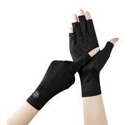 Moonlove Women Fingerless Cycling Gloves Summer Half Finger Sun Protection Mittens Thin Cotton Working Non-Slip Outdoor Sports Driving Gloves Touchscreen Sunblock Running Golf Handwear