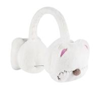 Moonlove Women Girls Winter Plush Earmuffs Unisex Adults Teens Cartoon Animals Thermal Ear Warmers Indoor Outdoor Warm Earflaps Ear Cover Gift for Birthday Christmas New Year