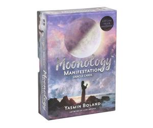 Moonology Manifestation Oracle Cards By Yasmin Boland - 48-Card Deck & Guidebook