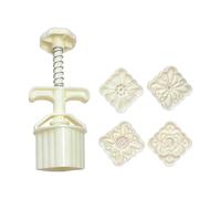 Moons Cake Mold Pastries Cookie Stamp for Baking Lover Hand Pressed Traditional Dessert Mold Kitchen Bakewares Chinese Moons Cake