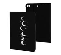 Moons Phases Cute Tablet Case No Pen Slot Lightweight Hard Protective Cover Compatible with Ipad 9th/ 8th/ 7th