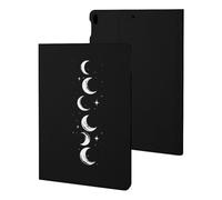 Moons Phases Cute Tablet Case No Pen Slot Lightweight Hard Protective Cover Compatible with Ipad 9th/ 8th/ 7th