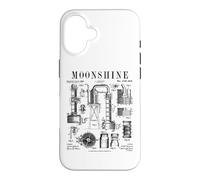 Moonshine Alcohol Still Vintage Sour Mash Moonshiner Patent Case for iPhone 16