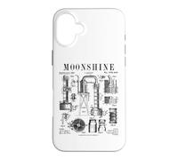 Moonshine Alcohol Still Vintage Sour Mash Moonshiner Patent Case for iPhone 16 Plus
