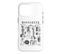 Moonshine Alcohol Still Vintage Sour Mash Moonshiner Patent Case for iPhone 16 Pro