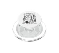 Moonshine Alcohol Still Vintage Sour Mash Moonshiner Patent PopSockets PopGrip for MagSafe