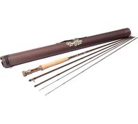 Moonshine Fly Fishing Rod with Case and Extra Tip, Slow-Medium-Fast Action, Carbon Fibre (5wt 9')