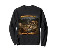 Moonshine Goes In Wisdom Comes Out Distilling Accessories Sweatshirt