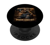 Moonshine Goes In Wisdom Comes Out Distilling PopSockets Adhesive PopGrip
