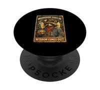Moonshine Goes In Wisdom Comes Out Distilling Vintage PopSockets Adhesive PopGrip