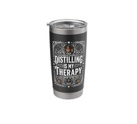 Moonshine Lover Spirit Distiller Still Moonshiner Therapy Stainless Steel Insulated Tumbler