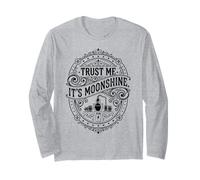 Moonshine Lover Spirit Distiller Still Redneck Moonshiner Long Sleeve T-Shirt