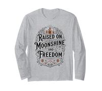 Moonshine Lover Spirit Distiller Still Redneck Moonshiner Long Sleeve T-Shirt