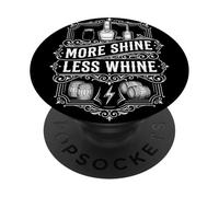 Moonshine Lover Spirit Distiller Still Redneck Moonshiner PopSockets Adhesive PopGrip
