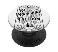 Moonshine Lover Spirit Distiller Still Redneck Moonshiner PopSockets Adhesive PopGrip