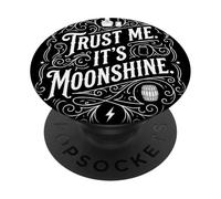 Moonshine Lover Spirit Distiller Still Redneck Moonshiner PopSockets Adhesive PopGrip