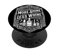 Moonshine Lover Spirit Distiller Still Redneck Moonshiner PopSockets Adhesive PopGrip